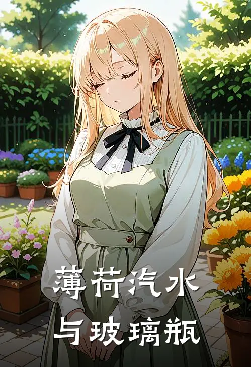 薄荷汽水与玻璃瓶