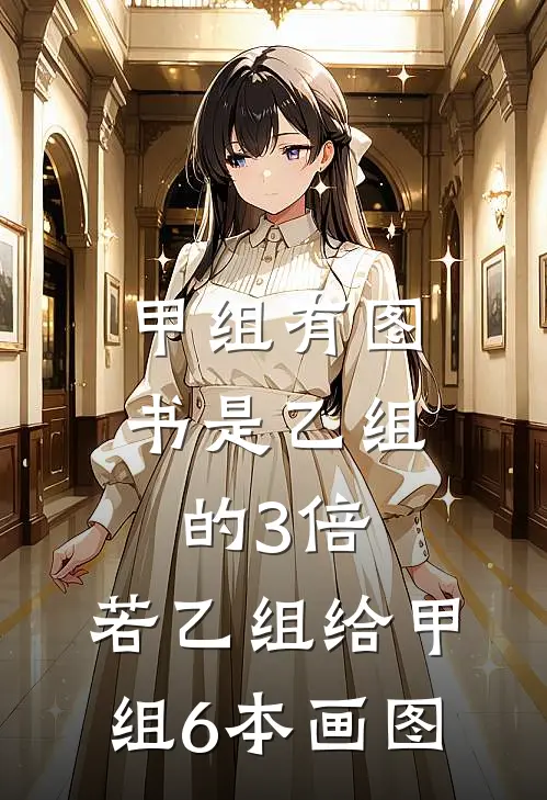 甲组有图书是乙组的3倍,若乙组给甲组6本画图